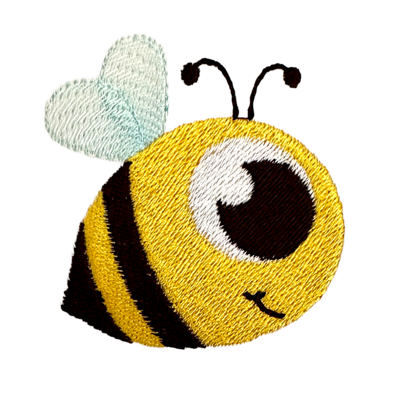 Stickdatei Hummel, Biene